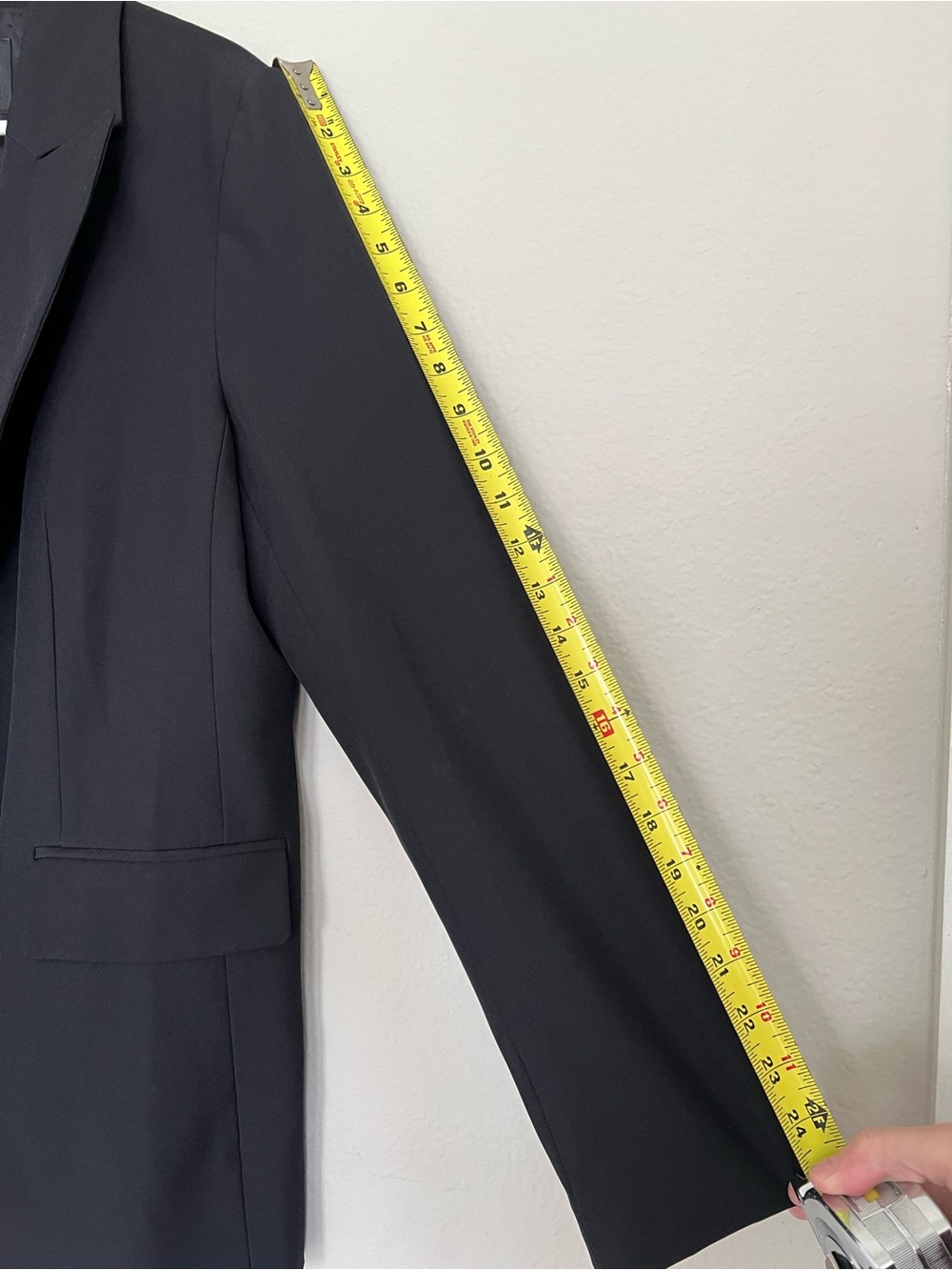 Banana Republic Black Tailored Single-Button Blazer - Picture 7 of 7